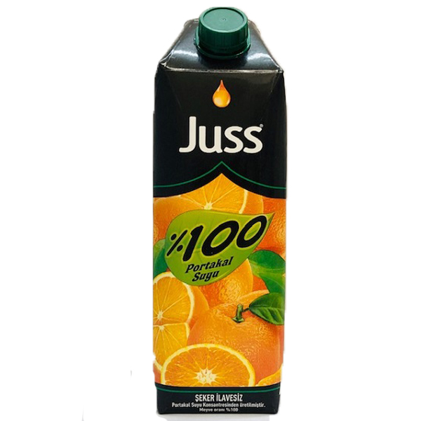 JUSS　オレンジジュース　1L　100％トルコ産