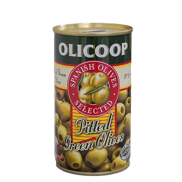 オリコープ グリーンオリーブ種抜 4号缶内容量350g(固形量150g)