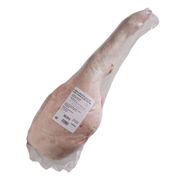 冷凍)スペイン産仔豚骨付きもも 約2.5kg(不定貫)