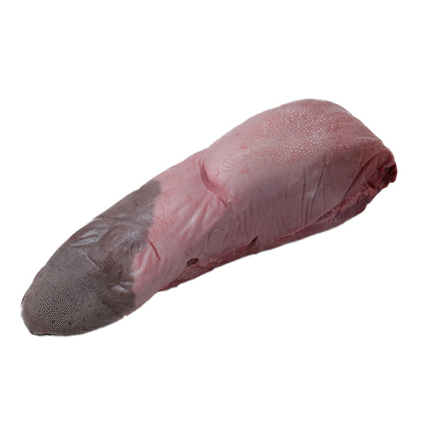 冷凍)グラスフェッドビーフ皮付きタン(不定貫)約1.5kg NZ産