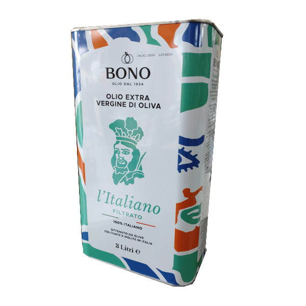 ボノ―リオ 南イタリア EXVオイル 3L缶イタリア産オリーブ100％使用