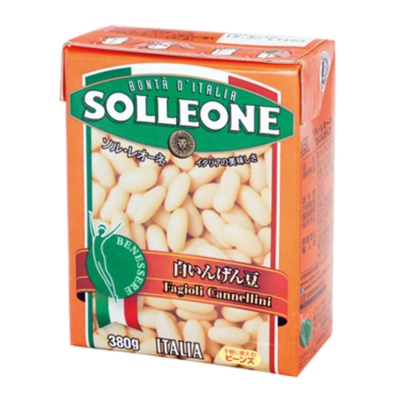 ソルレオーネ カンネッリーニ380g白いんげん豆