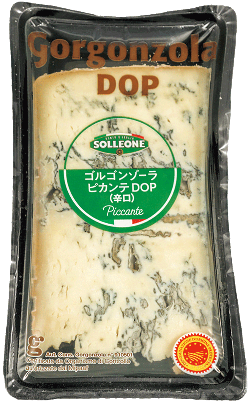 冷蔵）ゴルゴンゾーラ・ピカンテDOP・300gソルレオーネ　賞味期限11/17