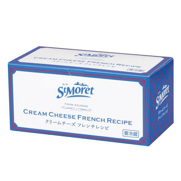 冷蔵)サンモレ クリームチーズ 1kg(青色箱) フレンチレシピ