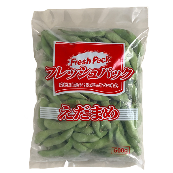 冷凍)ﾌﾚｯｼｭﾊﾟｯｸ 枝豆(台湾産) 500g