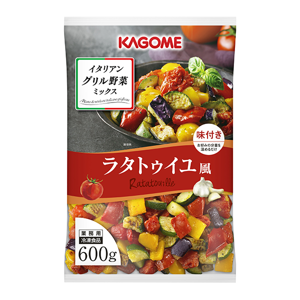 冷凍)ｶｺﾞﾒ･ｸﾞﾘﾙ野菜ﾐｯｸｽ ﾗﾀﾄｩｲﾕ風　600g